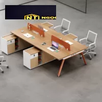 Các mẫu cụm làm việc bàn cho nhân viên văn phòng hiện đại tại Nội Thất Ngọc Thịnh